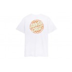 Santa Cruz Breaker Check Opus Dot Κοντομάνικο T-Shirt Λευκό