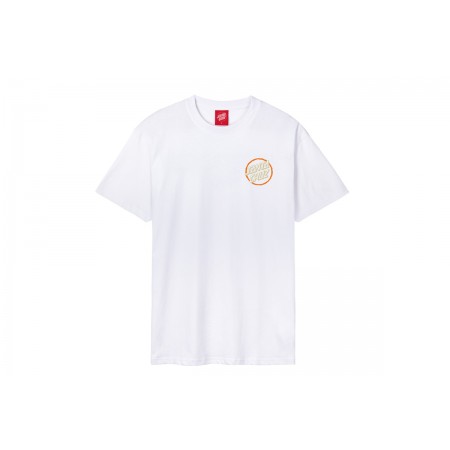 Santa Cruz Breaker Check Opus Dot Κοντομάνικο T-Shirt Λευκό