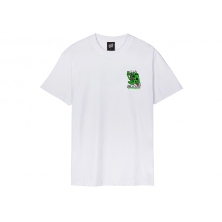 Santa Cruz Slimey 2 Ανδρικό Κοντομάνικο T-Shirt Λευκό