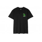 Santa Cruz Slimey 2 Ανδρικό Κοντομάνικο T-Shirt Μαύρο