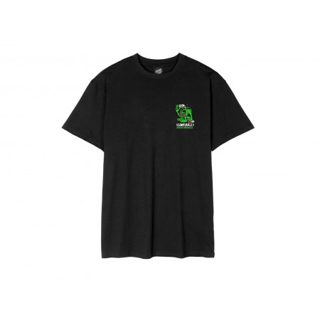 Santa Cruz Slimey 2 Ανδρικό Κοντομάνικο T-Shirt Μαύρο
