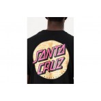 Santa Cruz Wagon Dot Chest Ανδρικό Κοντομάνικο T-Shirt Μαύρο
