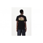 Santa Cruz Guzman Dead Diners Ανδρικό Κοντομάνικο T-Shirt Μαύρο