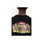 Santa Cruz Guzman Dead Diners Ανδρικό Κοντομάνικο T-Shirt Μαύρο
