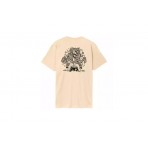 Santa Cruz Witchdoctor Mono Ανδρικό Κοντομάνικο T-Shirt Εκρού