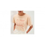 Ellesse Heritage Volia Crop T-Shirt Γυναικείο (SGR17778 LIGHT BROWN)