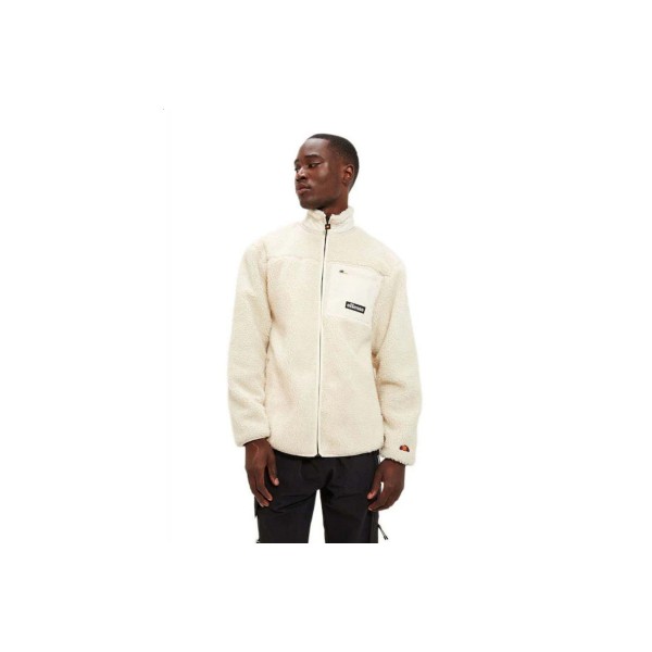 Ellesse Heritage Este Fz Μπουφάν Sherpa Ανδρικό (SHT19021 OFF WHITE)