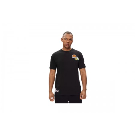 Ellesse Heritage Boretto Ανδρικό Κοντομάνικο T-Shirt Μαύρο