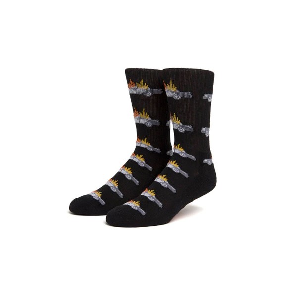 Huf Civil Disobedience Sock Κάλτσες Ψηλές (SK00696 BLACK)