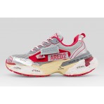 Dsquared2 Faster Ανδρικά Sneakers Γκρι, Κόκκινα, Εκρού