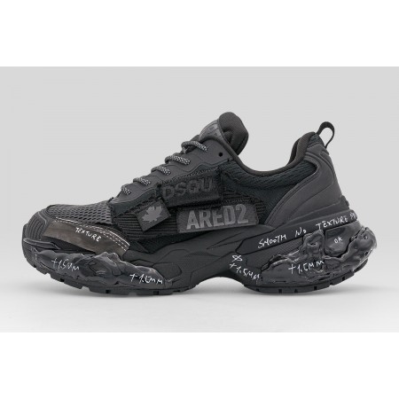 Dsquared2 Faster Ανδρικά Sneakers Μαύρα