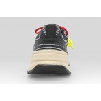 Dsquared2 Sprinter Ανδρικά Sneakers Μαύρα, Ασημί, Ζαχαρί
