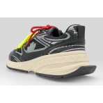 Dsquared2 Sprinter Ανδρικά Sneakers Μαύρα, Ασημί, Ζαχαρί