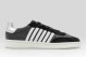 Dsquared2 Boxer Ανδρικά Sneakers Μαύρα, Λευκά