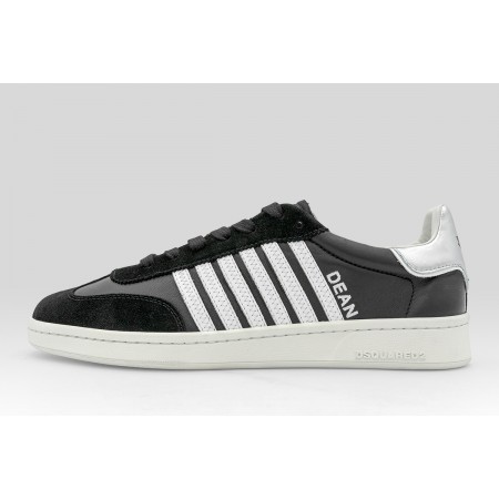 Dsquared2 Boxer Ανδρικά Sneakers Μαύρα, Λευκά