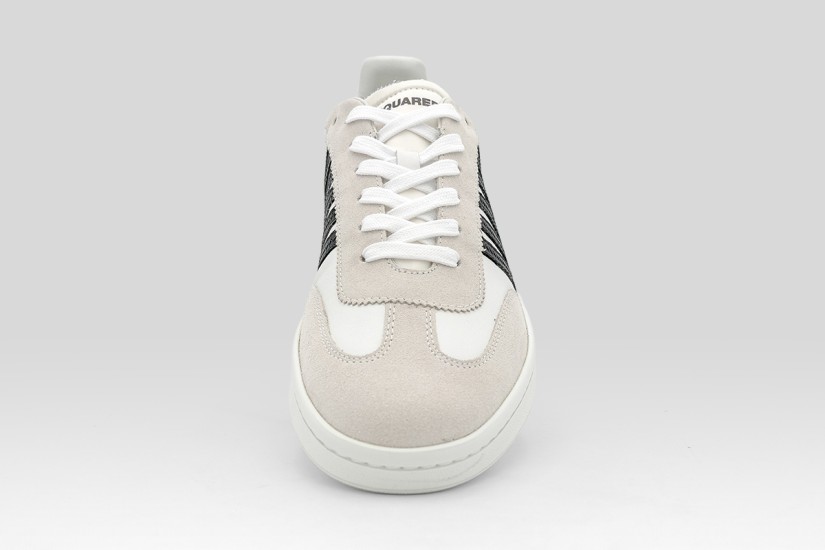 Dsquared2 Boxer Ανδρικά Sneakers Λευκά, Γκρι, Μαύρα