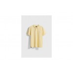 Blue Banana Light Yellow Nature Polo Ανδρικό (SS26MG019NATYL03)