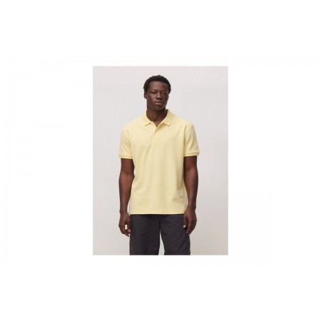 Blue Banana Light Yellow Nature Polo Ανδρικό 
