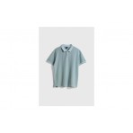 Blue Banana Mist Nature Washed Polo Ανδρικό (SS26MG019NAWBL20)