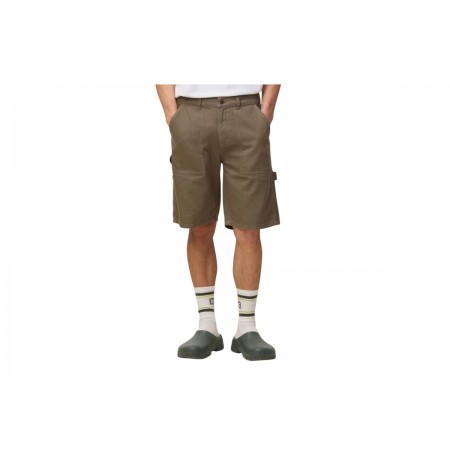 Blue Banana Olive Green Frank Βερμούδα Chino Ανδρική 