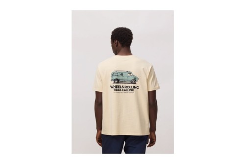 Blue Banana Beige Drive T-Shirt Ανδρικό (SS26UG011DRVYL06)