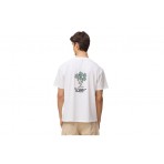 Blue Banana White Grow T-Shirt Ανδρικό Κοντομάνικο T-Shirt Λευκό