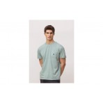 Blue Banana Sage Iconic Ανδρικό Κοντομάνικο T-Shirt Μέντα