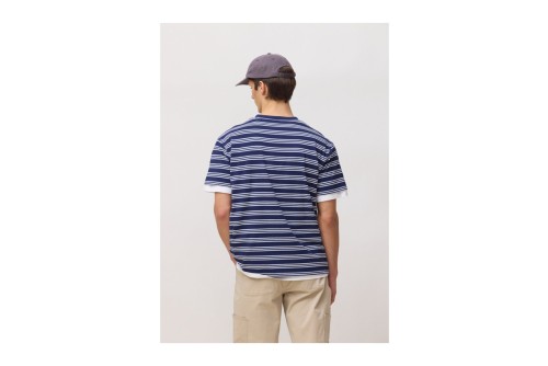 Blue Banana Navy Stripes T-Shirt Ανδρικό (SS26UG011STSBL11)