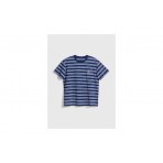 Blue Banana Navy Stripes T-Shirt Ανδρικό (SS26UG011STSBL11)
