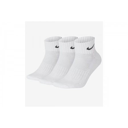 Nike Cushioned Ankle Κάλτσες Κοντές 3 Ζευγάρια 