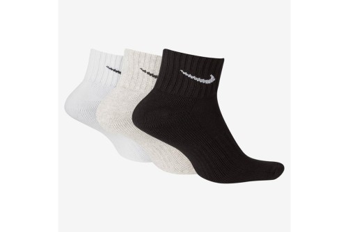 Nike Everyday Cushioned Κάλτσες Κοντές 3 Ζευγάρια (SX4926 901)