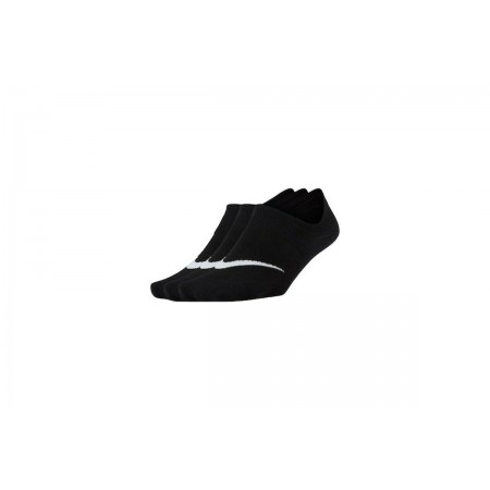 Nike Everyday Plus Lightweight Unisex Καλτσάκια Μαύρα 3 Ζευγάρια