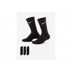 Nike Everyday Cushioned Kάλτσες Ψηλές 3 Ζευγάρια (SX6842 010)