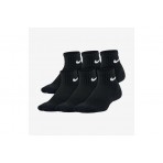 Nike Everyday Cushioned Κοντές Κάλτσες Μαύρες 3 Ζευγάρια
