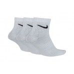 Nike Everyday Lightweight Κάλτσες Κοντές 3 Ζευγάρια (SX7677 100)