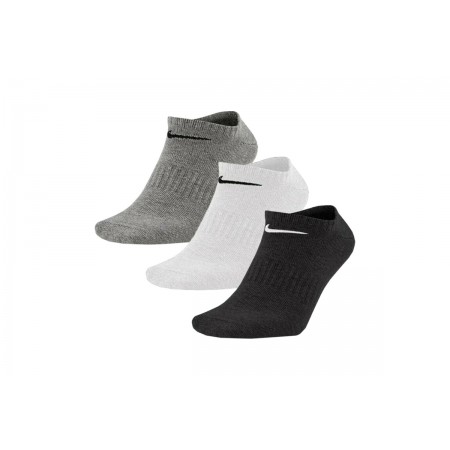 Nike Everyday  Unisex No Show Κάλτσες Τρία Ζεύγη