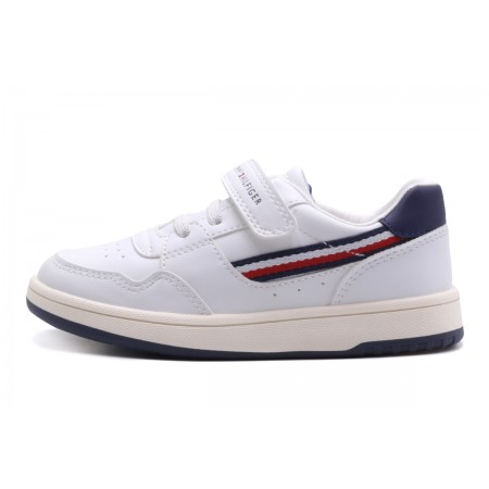 Tommy Jeans Stripes Low Cut Lace-Up Velcro Sneakers 
