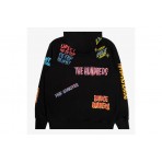 The Hundreds Market Ziphood Ζακέτα Με Κουκούλα Ανδρική (T23F102008 BLACK)