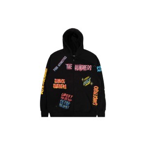 The Hundreds Market Ziphood Ζακέτα Βαμβακερή Ανδρική (T23F102008 BLACK)