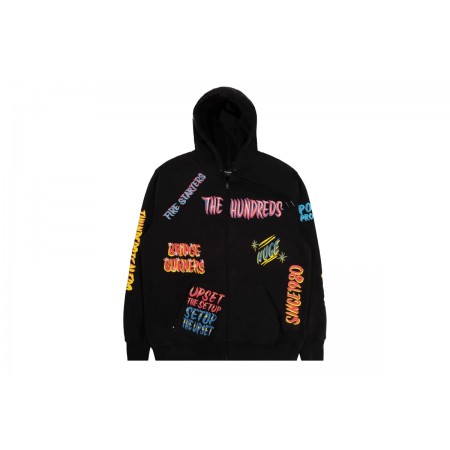 The Hundreds Market Ziphood Ζακέτα Με Κουκούλα Ανδρική (T23F102008 BLACK)