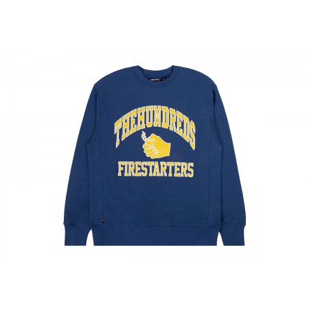 The Hundreds Athletics Crewneck Μπλούζα Με Λαιμόκοψη Ανδρική 