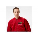 The Hundreds East Souvenir Ανδρικό Bomber Μπουφάν Κόκκινο