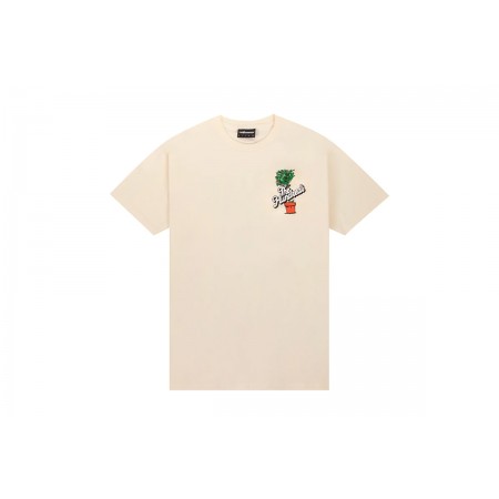 The Hundreds Rooted Slant T-Shirt Ανδρικό (T24P101022 CREAM)