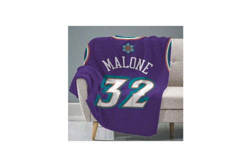 Sleep Squad Karl Malone Raschel Throw Blanket 60X80In Κουβέρτα (T8-NBH-JAZ-KMA)