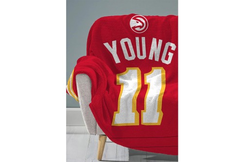 Sleep Squad Trae Young Raschel Throw Blanket 60X80In Κουβέρτα (T8-NBP-HAW-TYO)