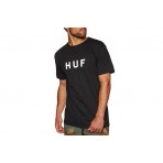 Huf Essentials Og Logo S-S T (TS00508 BLACK)