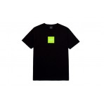 Huf Essentials Box Logo Ss Tee T-Shirt (TS01666 BLACK)