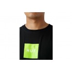 Huf Essentials Box Logo Ss Tee T-Shirt (TS01666 BLACK)