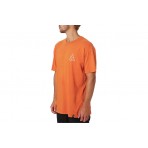 Huf Essentials Tt S-S Tee T-Shirt Ανδρικό (TS01751 SAFETY ORANGE)