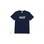 Huf Fixed It S-S Tee T-Shirt Ανδρικό (TS01820 NAVY)